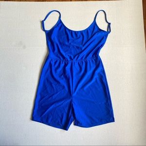 Open back romper